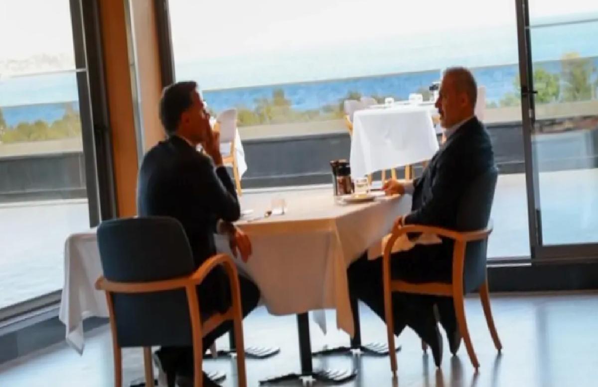 Hakan Fidan ve Mark Rutte Antalya’da Buluştu