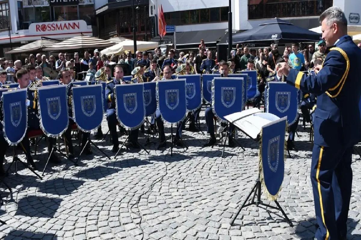 Hava Kuvvetleri Bandosu Prizren’de Konser Verdi