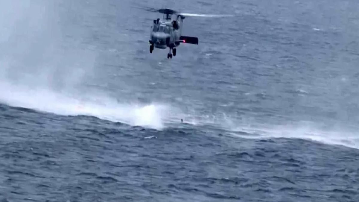 Helikopter Acil İniş Yaptı