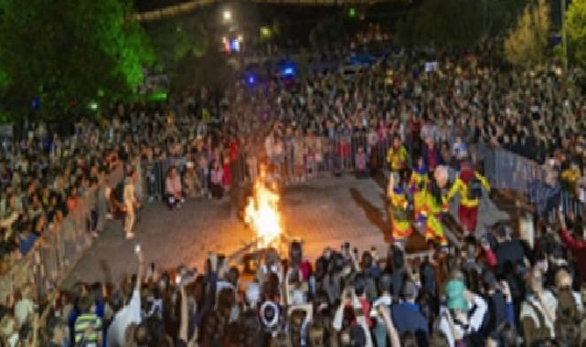 Hıdırellez ateşi Kültürpark’tan yükseldi