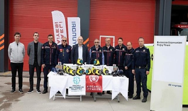 Hyundai’den Kocaeli İtfaiyesi’ne ekipman dayanağı