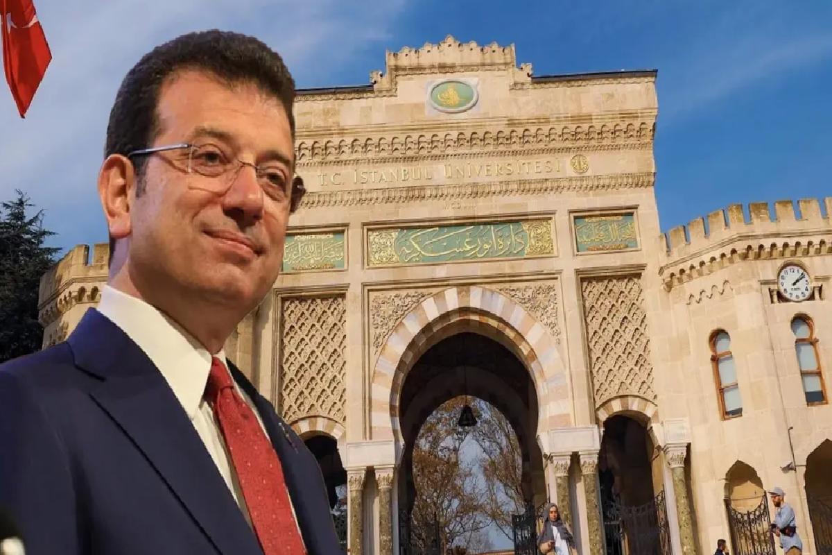 İmamoğlu’nun diploması üniversitenin data tabanından silindi