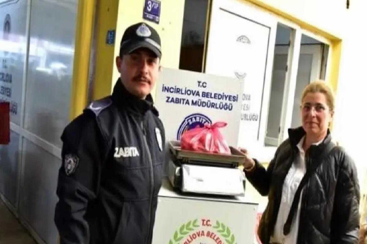 İncirliova’da Pazar Yerlerinde Tartı Denetim Noktası Hizmeti
