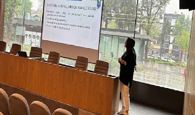 İnegöl Belediyesi’nde Kurum İçi Eğitimler Sürüyor