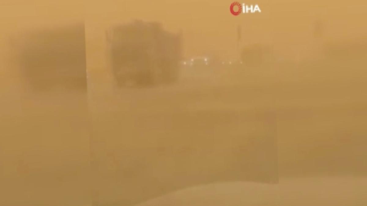 Irak’ta kum fırtınası tesirli oldu