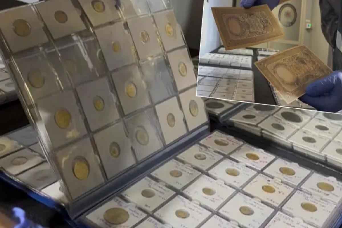 İş adamının konutun her yerinden kıymet biçilemez sikkeler çıktı, polisler bile gözlerine inanamadı