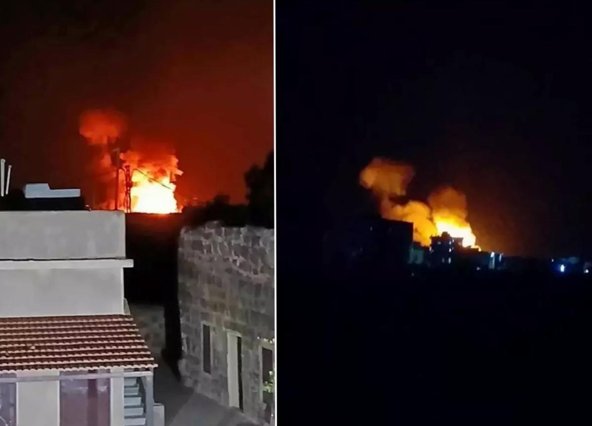 İsrail Suriye’ye Hava Hücumları Düzenledi