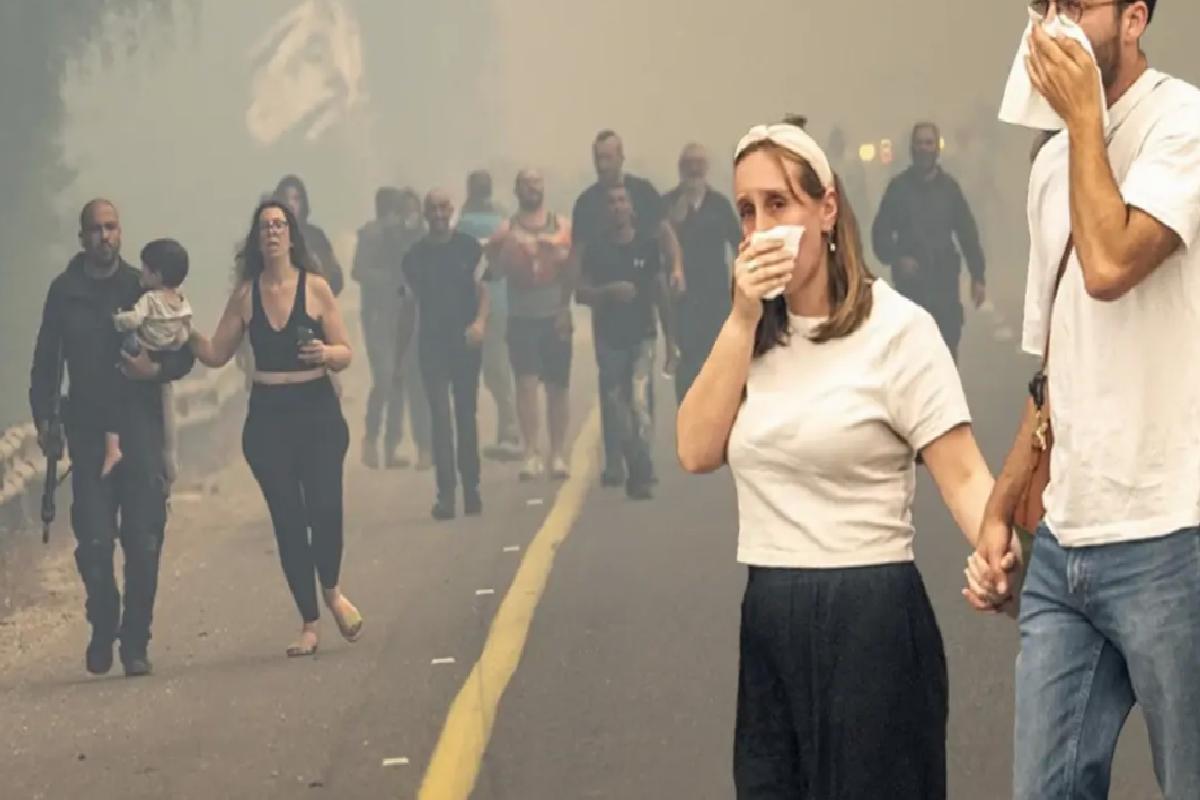 İsrail’de Orman Yangını: 12 Bin Dönüm Yanarak Denetim Altına Alınamadı
