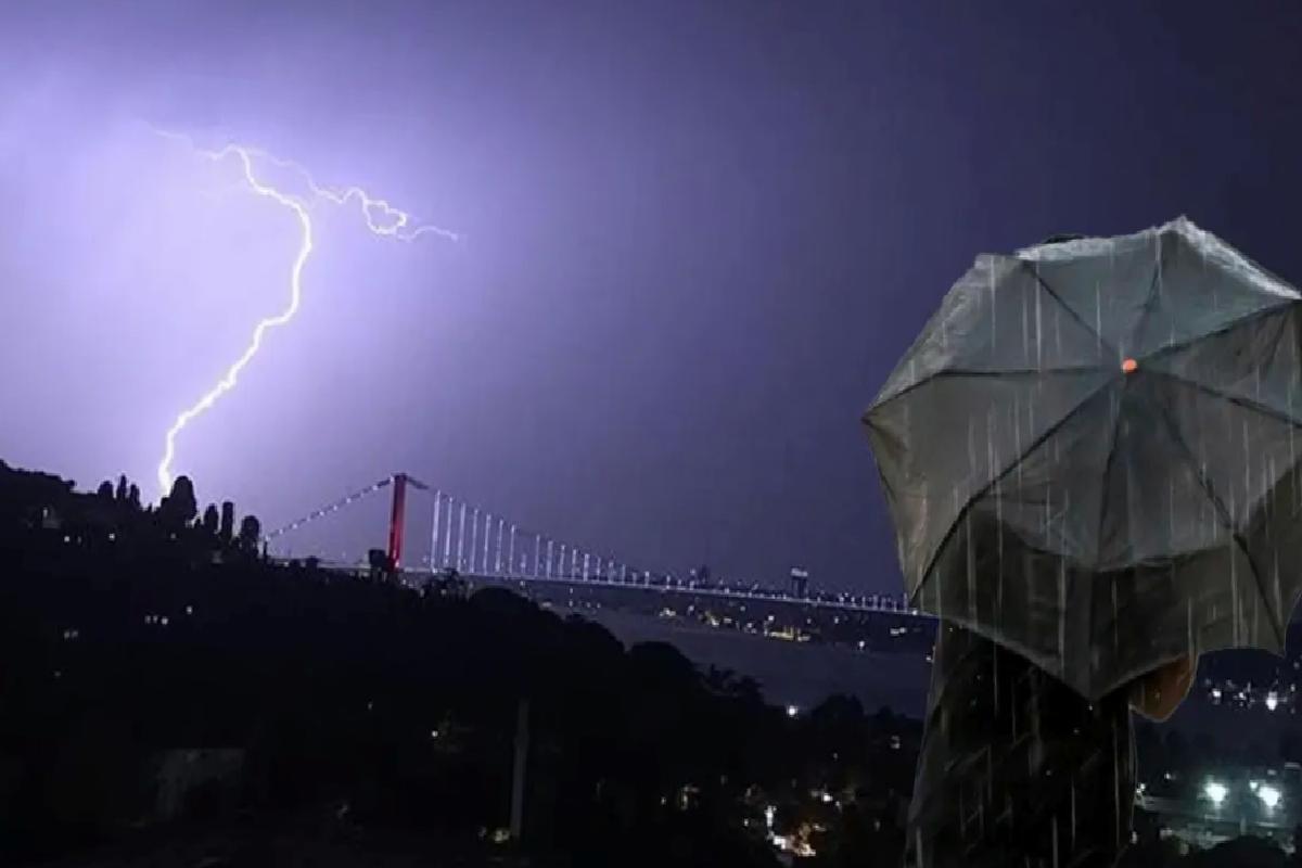 İstanbul için ihtar üstüne uyarı! Kuvvetli yağış ve elektrik fırtınası geliyor