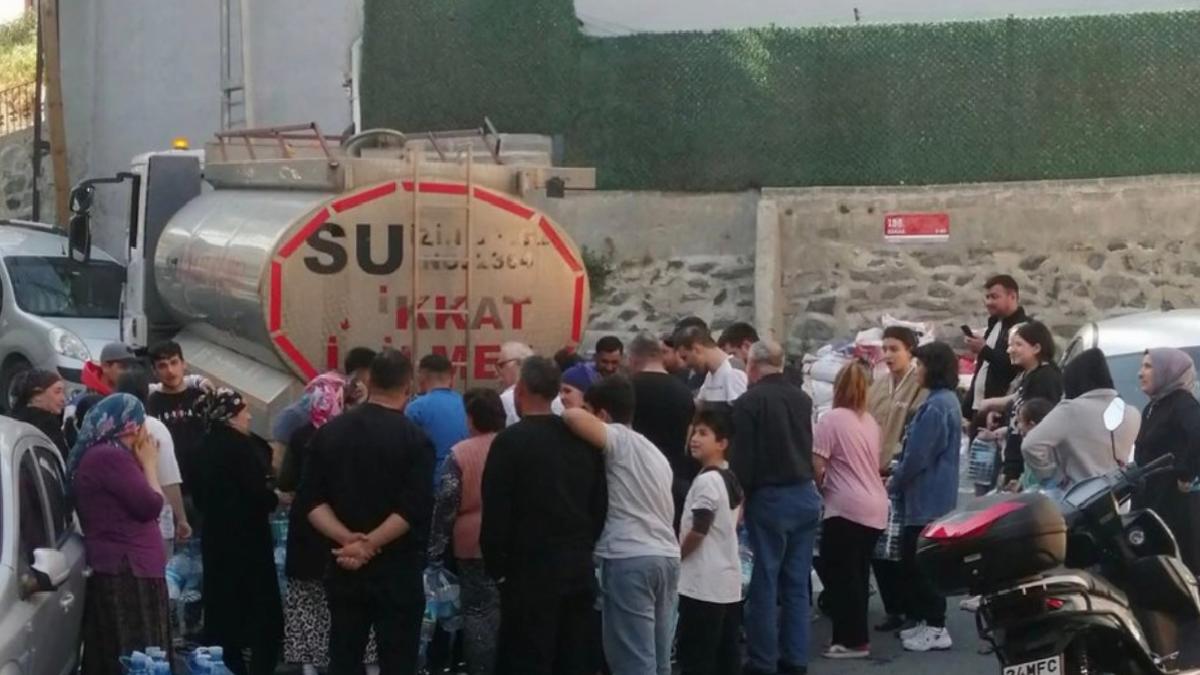 İstanbul Sarıyer’de su sorunu vatandaşı mağdur etti