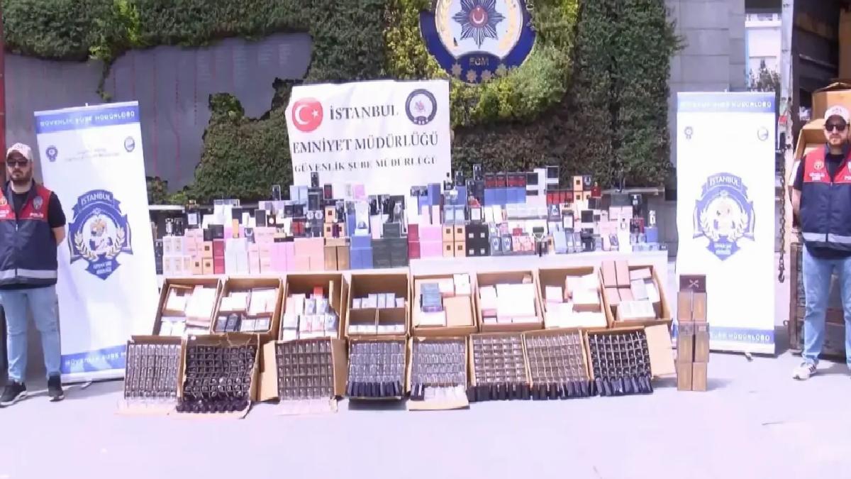 İstanbul’da 110 Milyon Lira Bedelinde Geçersiz Parfüm Ele Geçirildi