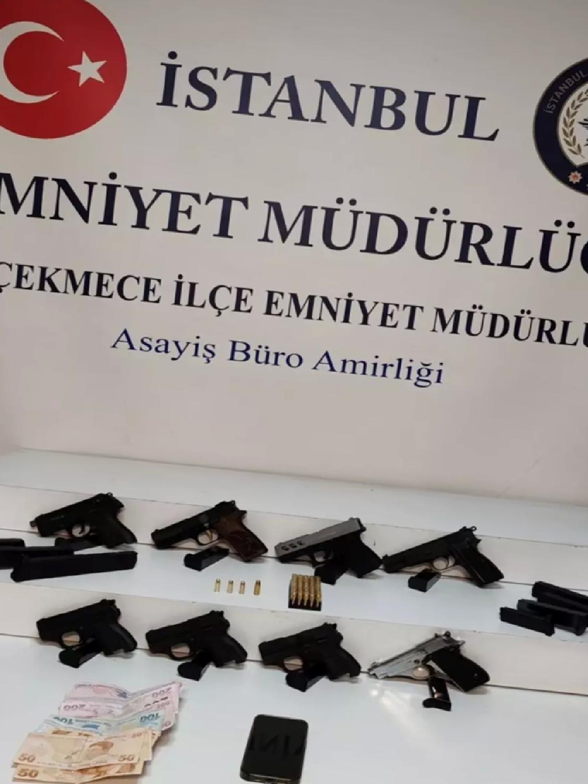 İstanbul’da Silah Ticaretine Operasyon