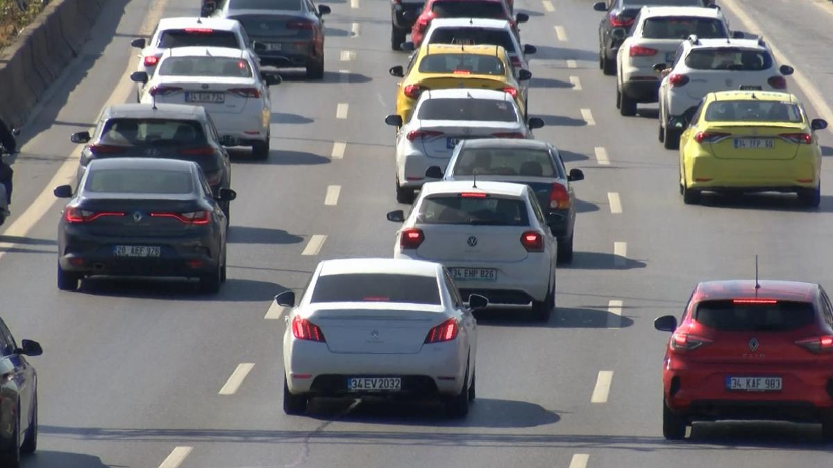 İstanbul’da trafik yoğunluğu