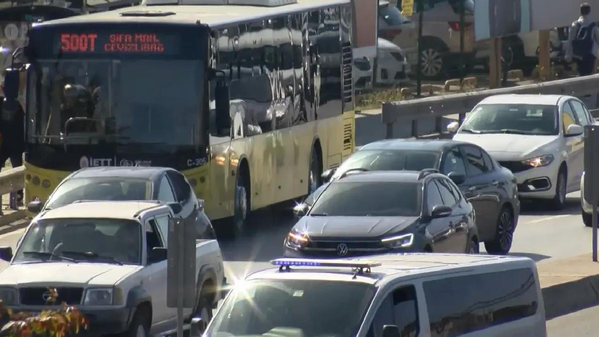 İstanbul’da Trafik Yoğunluğu Yüzde 65
