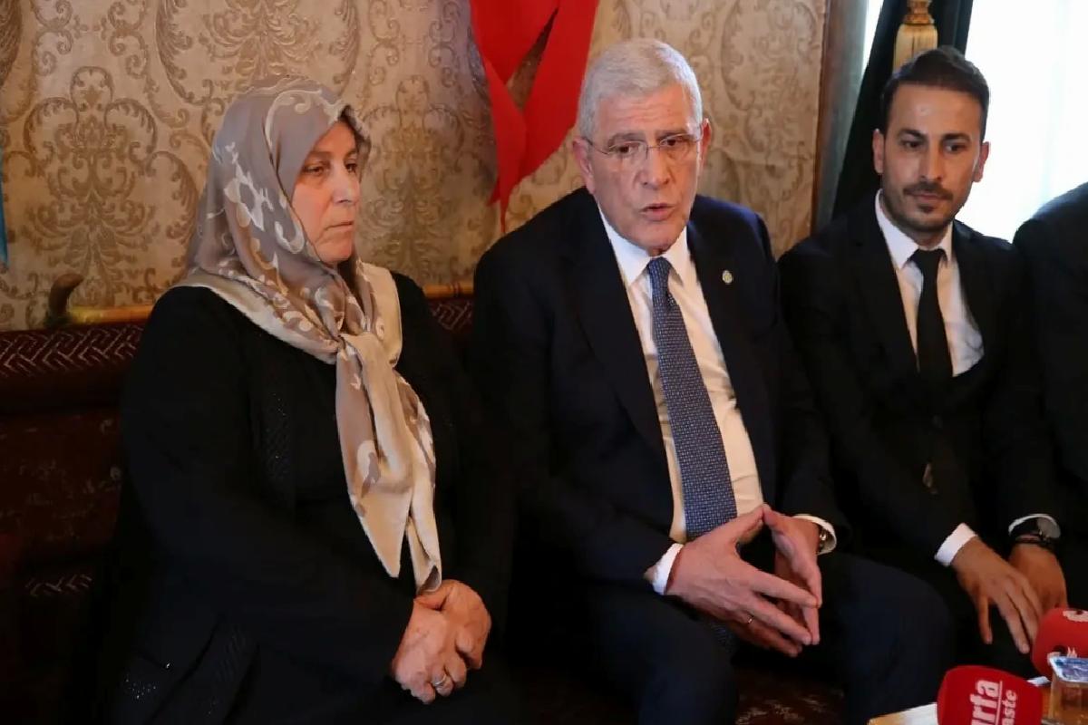 İYİ Parti Genel Lideri Dervişoğlu, Şanlıurfa’da konuştu Açıklaması