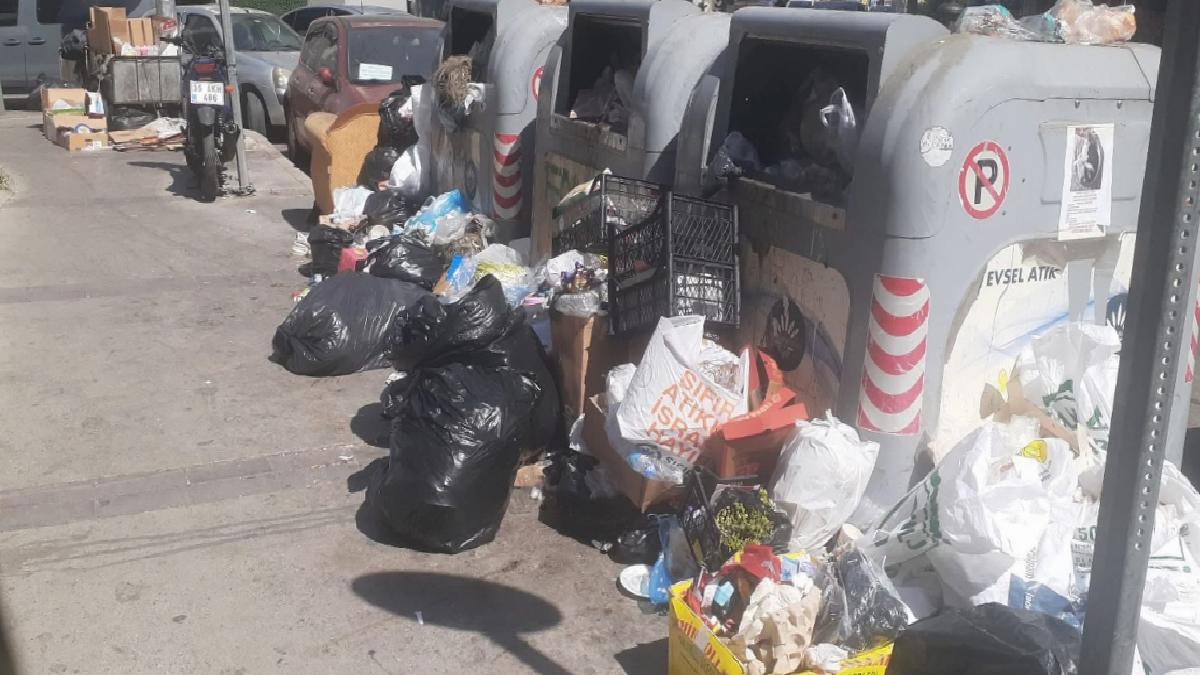 İzmir’de çöp sorunu bitmiyor