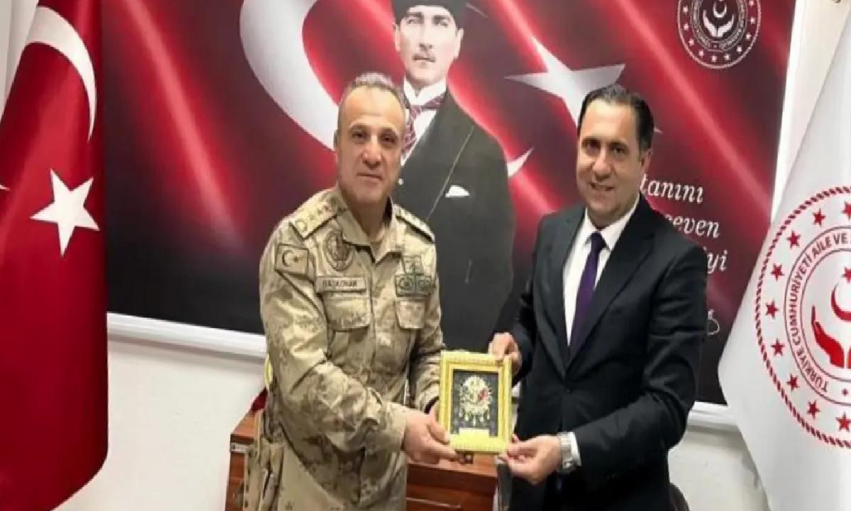 Jandarma Komutanı’ndan Toplumsal Hizmetler Ziyareti