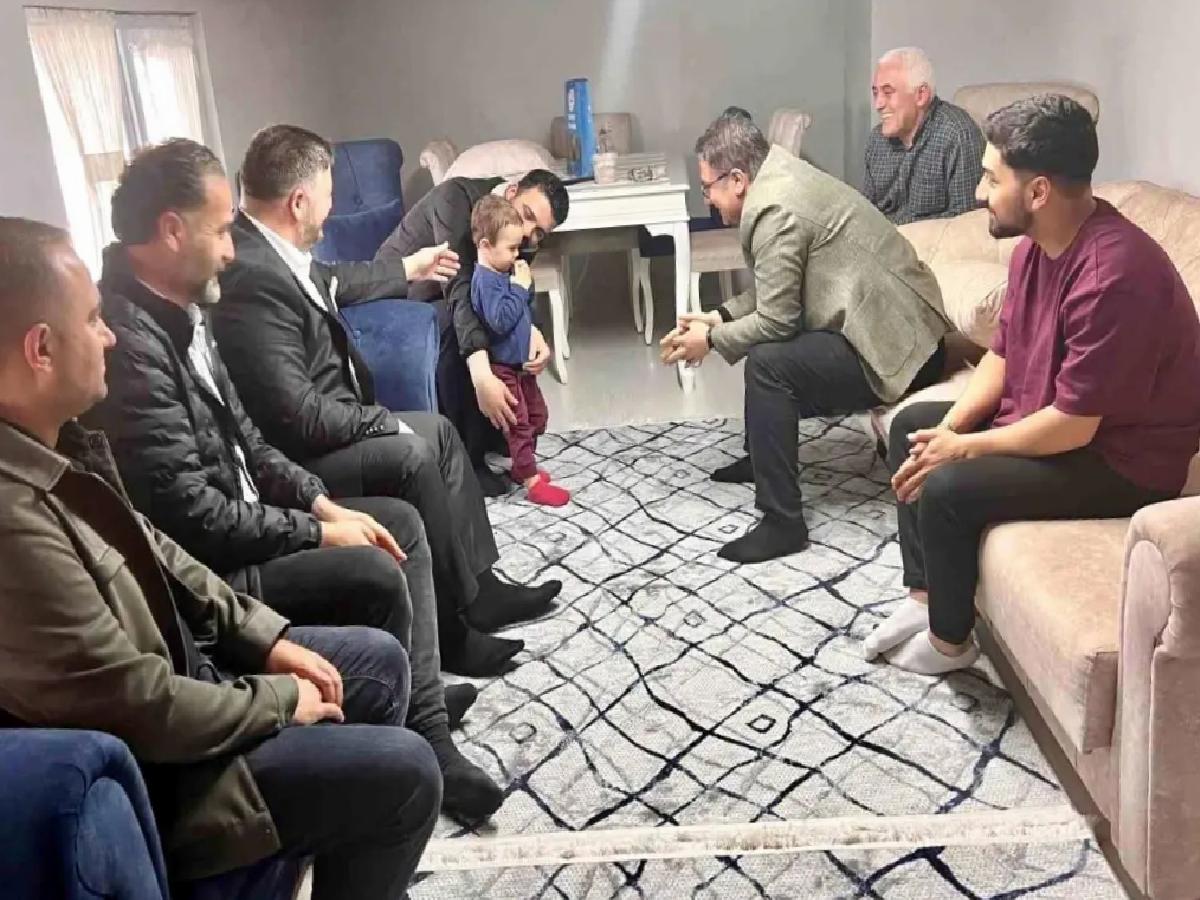 Kanseri Yenen Ali Asaf’a Dayanak Ziyareti