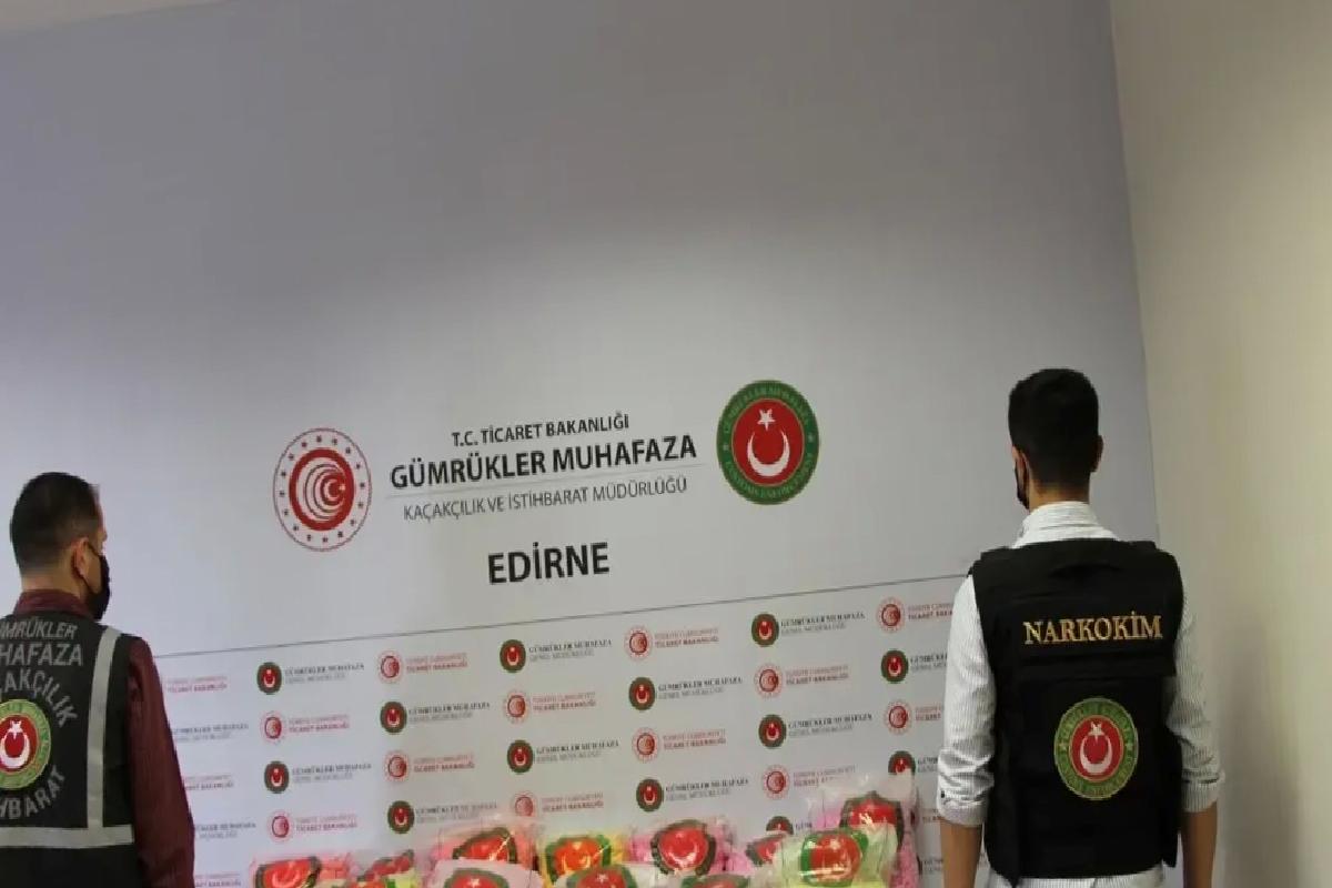 Kapıkule’de 77 Kilo Uyuşturucu Ele Geçirildi