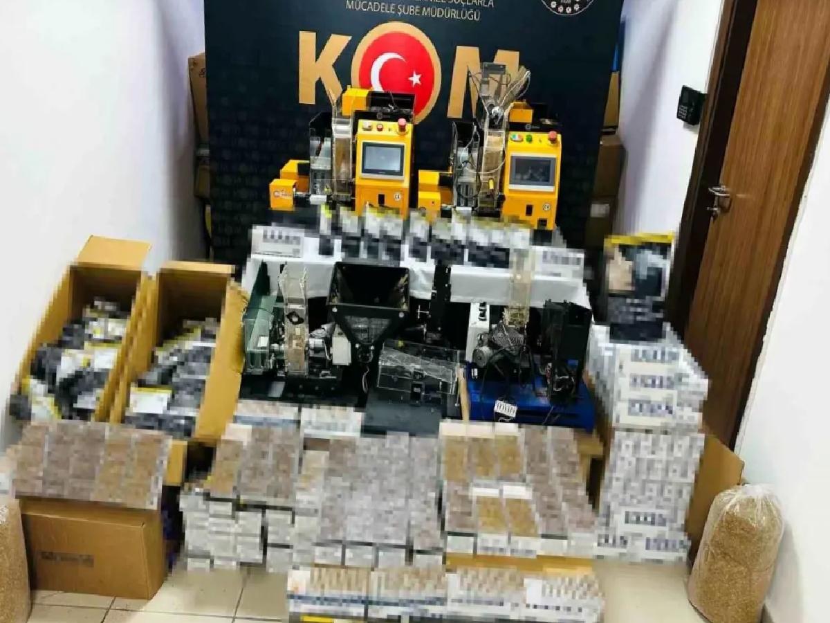 Karabük’te Kaçak Tütün Operasyonu