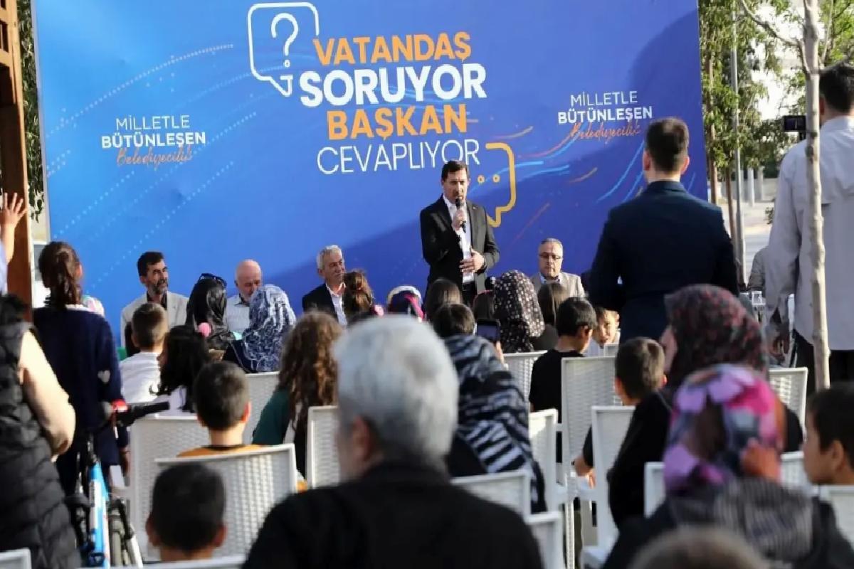 Karatay Belediyesi, Vatandaşlarla Buluşarak Hizmetleri Anlattı