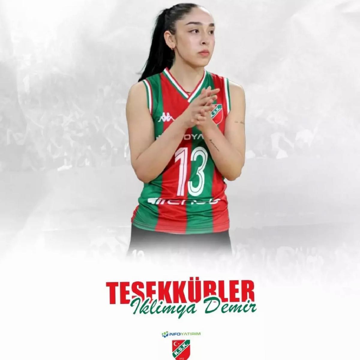 Karşıyaka Voleybol’da Ayrılık: İklimya Demir