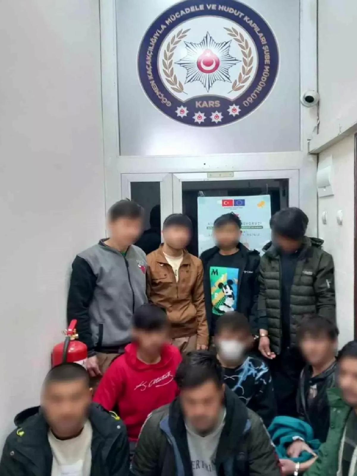 Kars’ta Göçmen Kaçakçılığına Operasyon