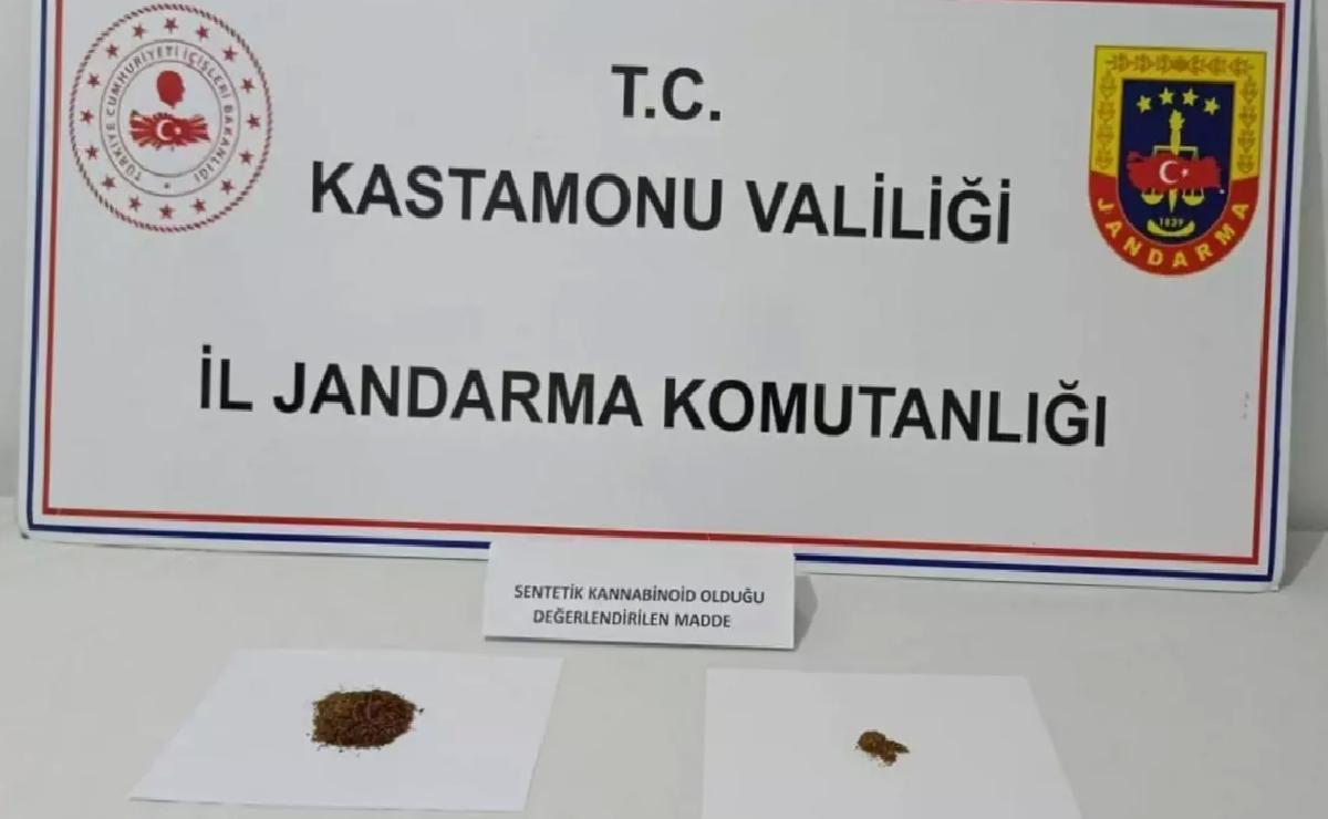 Kastamonu’da Uyuşturucu Zanlısı Tutuklandı