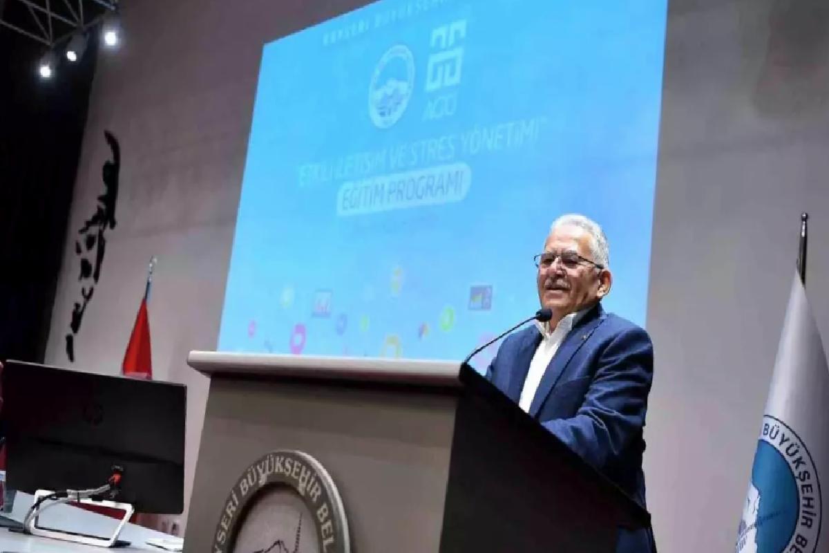 Kayseri Büyükşehir Belediyesi’nde Tesirli İrtibat ve Gerilim İdaresi Eğitimi Düzenlendi
