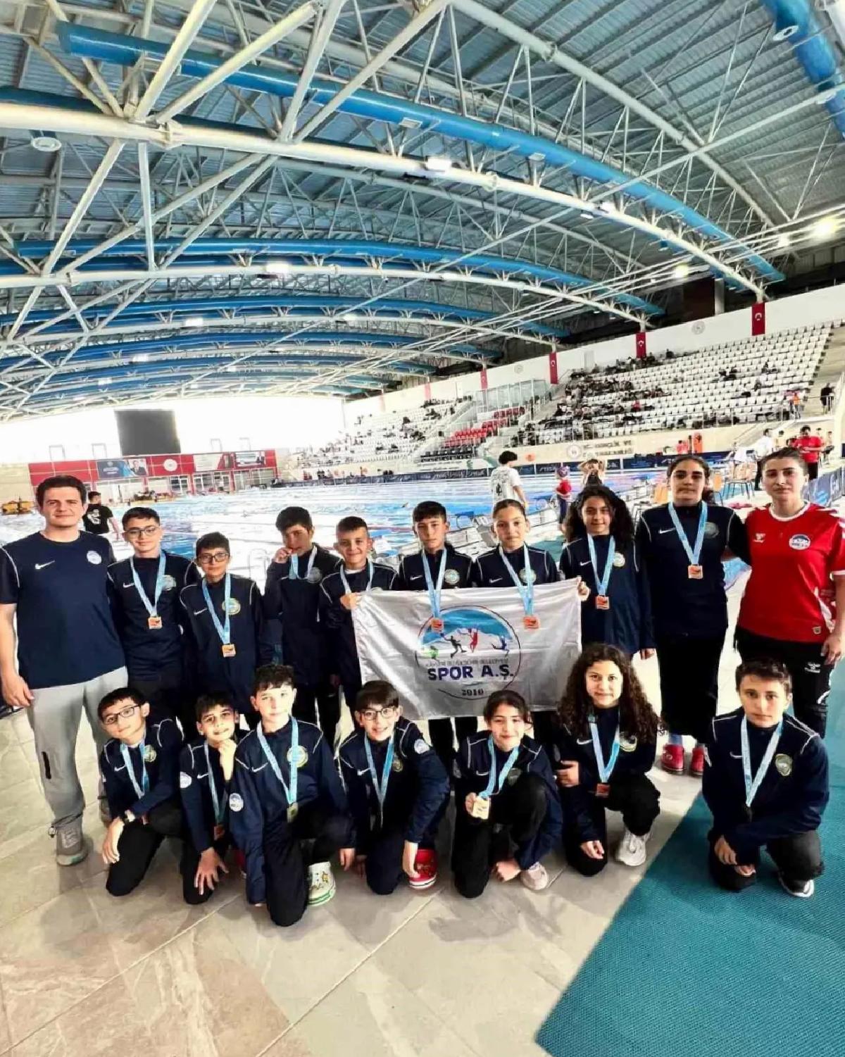 Kayseri Spor A.Ş. Eskişehir’de Yüzme Karşılaşmalarında Muvaffakiyet Elde Etti