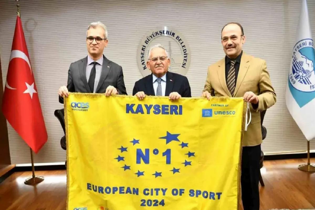 Kayseri, Sporda Avrupa Kenti Unvanını Kazandı