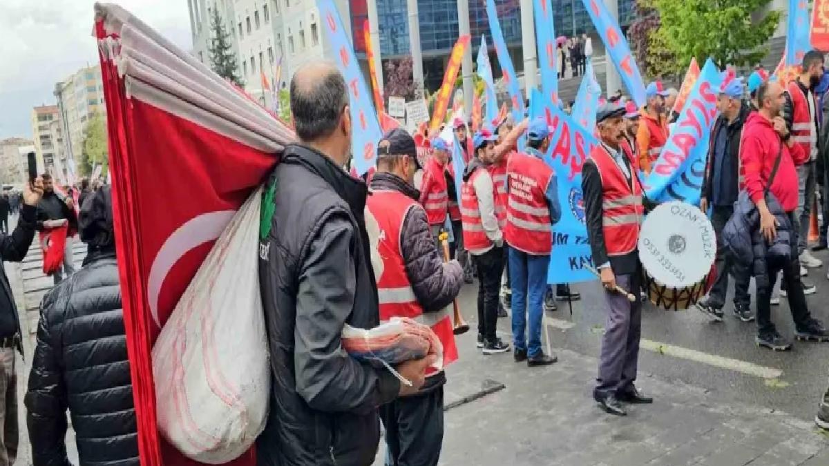 Kayseri’de 1 Mayıs Personel Bayramı Coşkusu