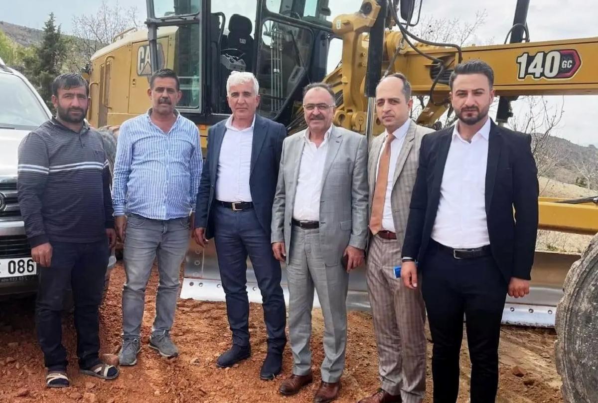 Keban’da Stabilize Yol Çalışmaları