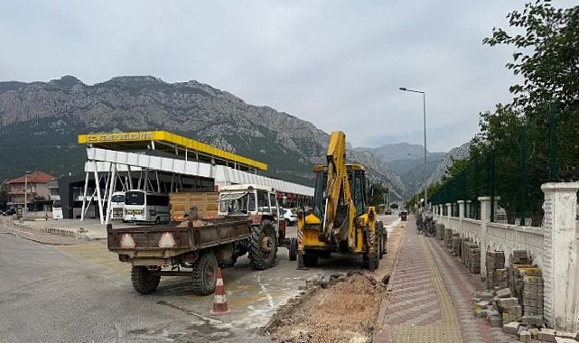 Kemer’de altyapı çalışmaları