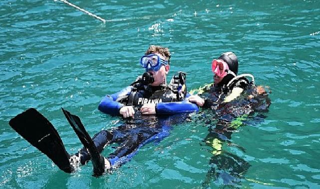 Kemer’de Hıdırellez Dalışı yapıldı
