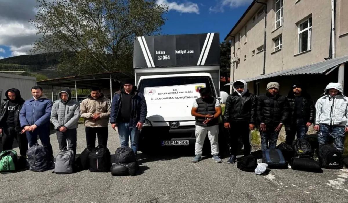 Kırklareli’nde 188 Kaçak Göçmen Yakalandı