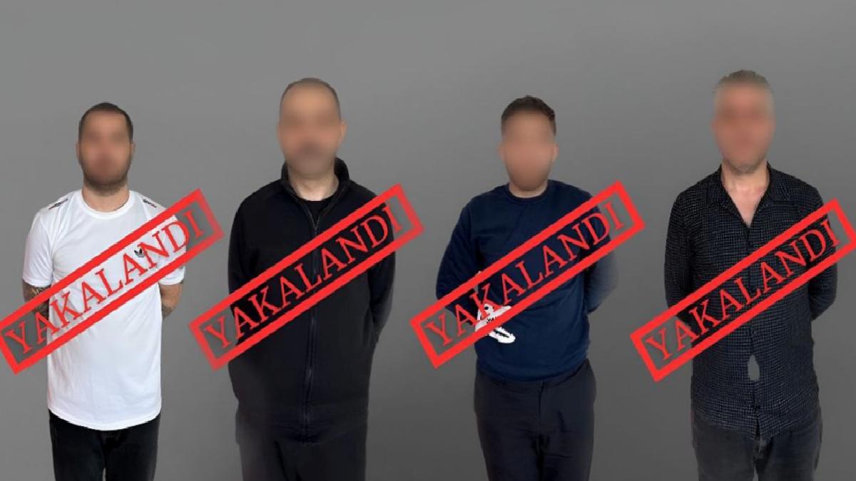 Kırmızı bültenle aranan 4 hatalı Türk polisinden kaçamadı: Yurda getirildiler