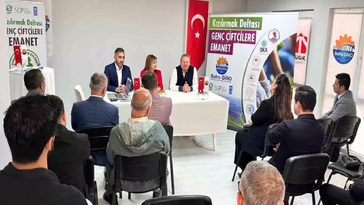 Kızılırmak Deltası’nda Genç Çiftçilere Proje