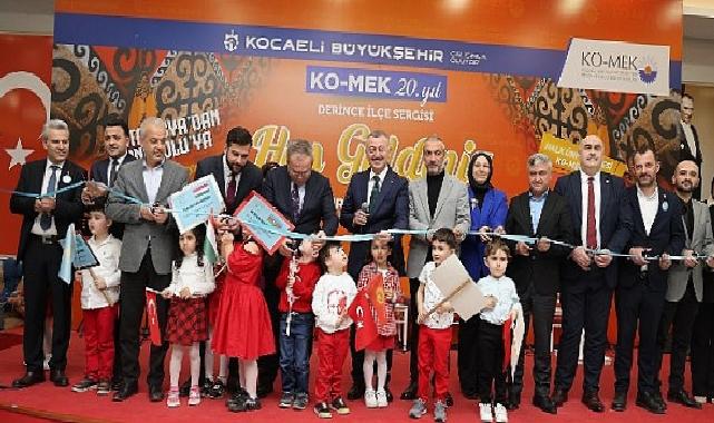 KO-MEK ilçe stantları tam hız