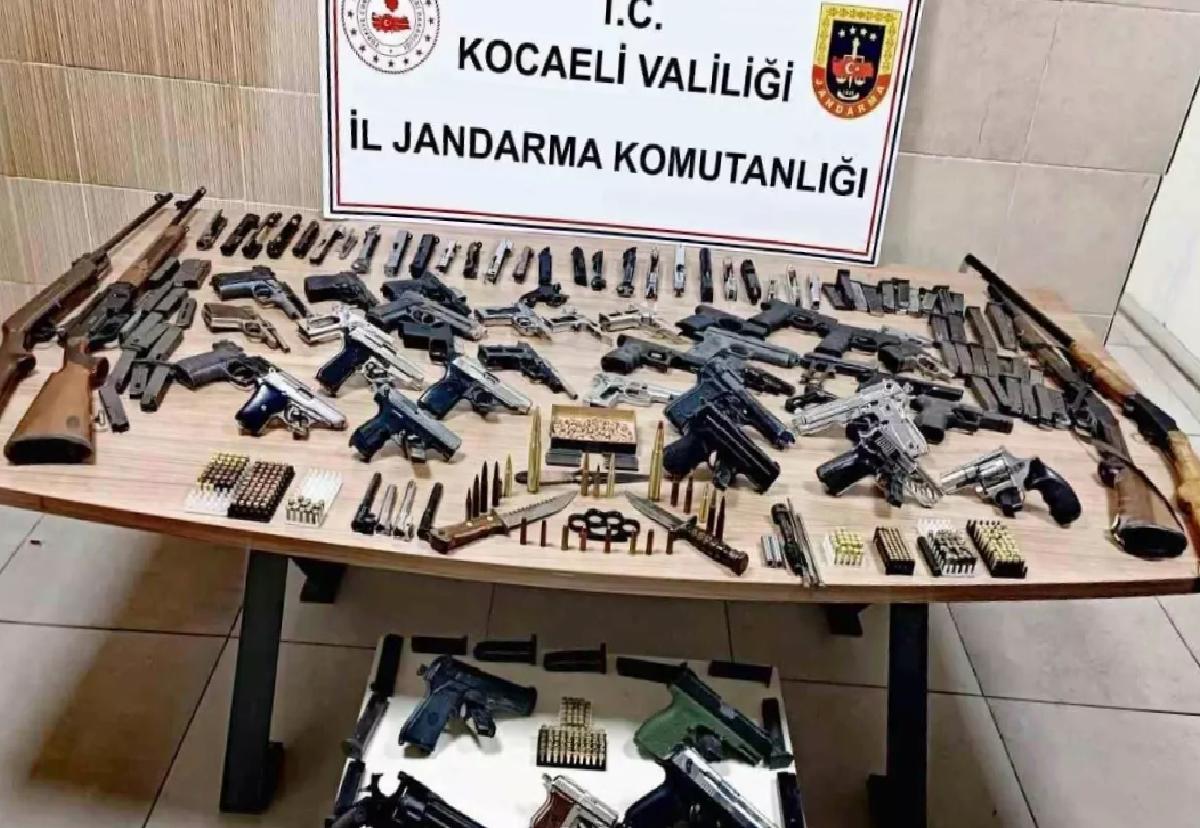 Kocaeli’de Silah Kaçakçılığı Operasyonu