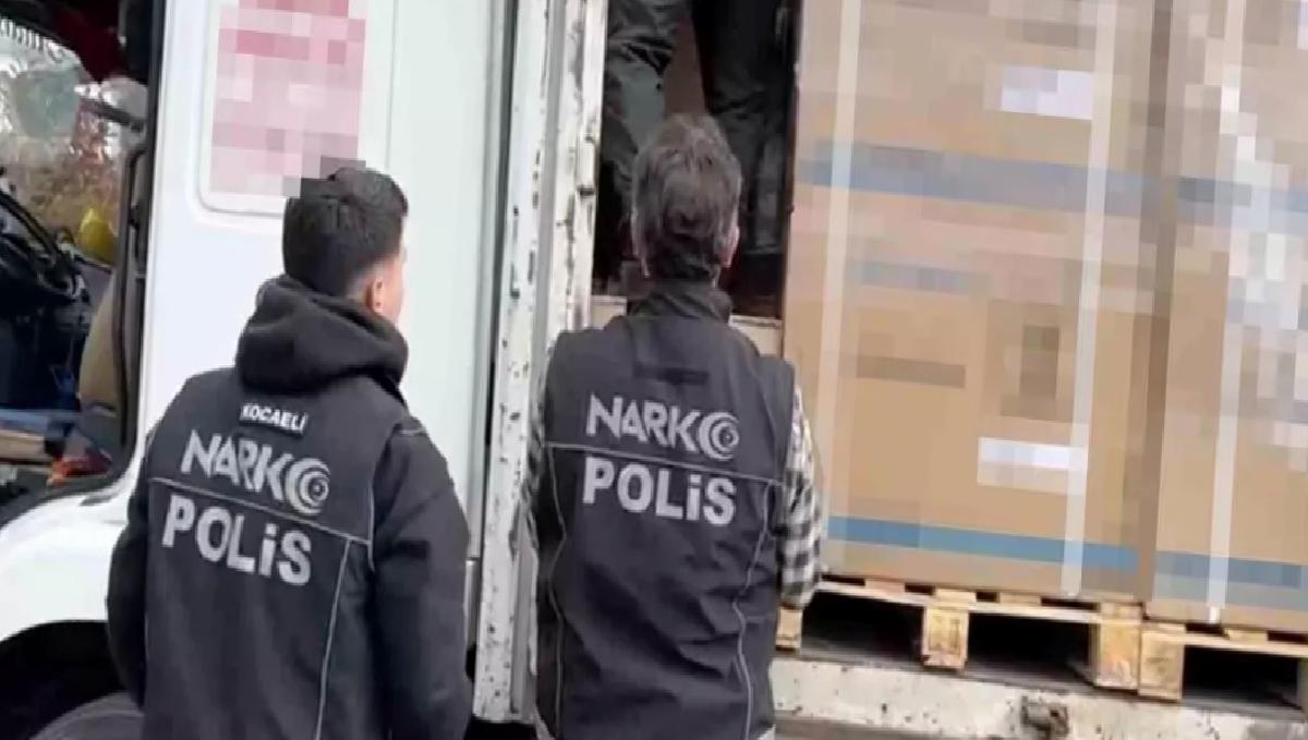 Kocaeli’de Uyuşturucu Operasyonu: 397 Bin Hap Ele Geçirildi