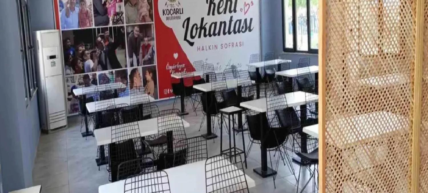 Koçarlı Belediyesi’nden Yeni Toplumsal Proje: Kent Lokantası Açıldı