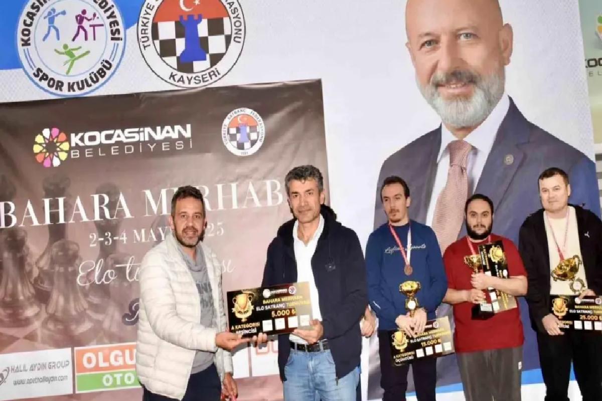 Kocasinan’da Bahara Merhaba Elo Turnuvası Düzenlendi