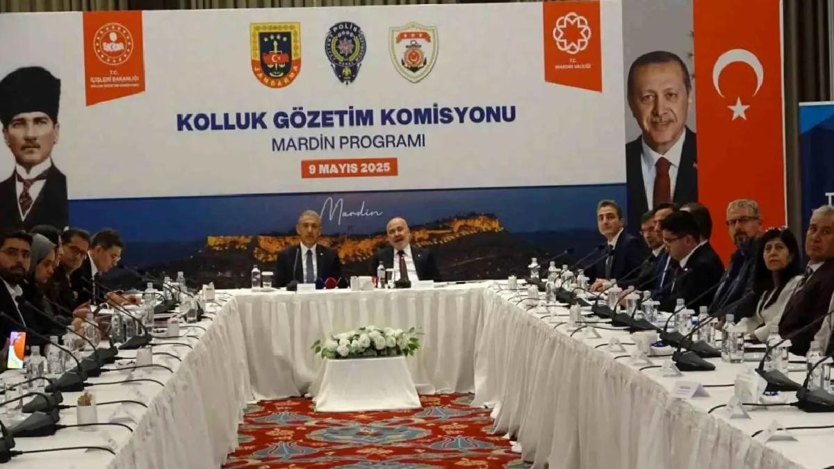 Kolluk Nezaret Kurulu Toplantısı Mardin’de Yapıldı