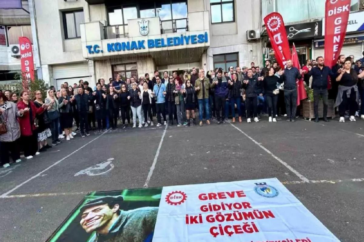 Konak Belediyesinde Çalışanlar Grev Hazırlığında
