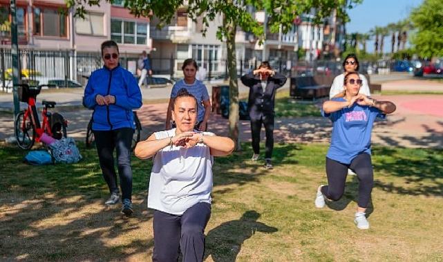 Konak’ta açık havada spor keyfi başladı