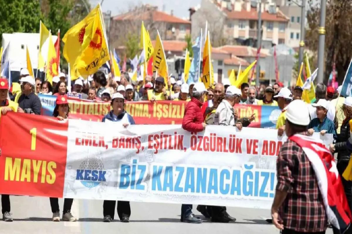 Konya’da 1 Mayıs Coşkuyla Kutlandı