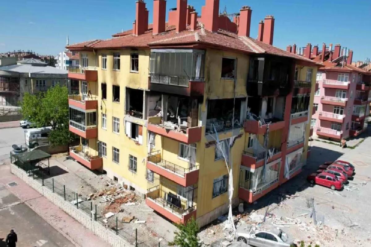 Konya’da Doğalgaz Patlaması: 13 Yaralı