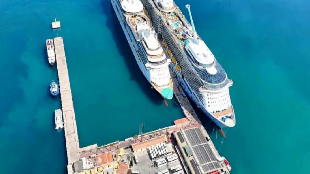 Kuşadası’na Büyük Kruvaziyer Ziyareti