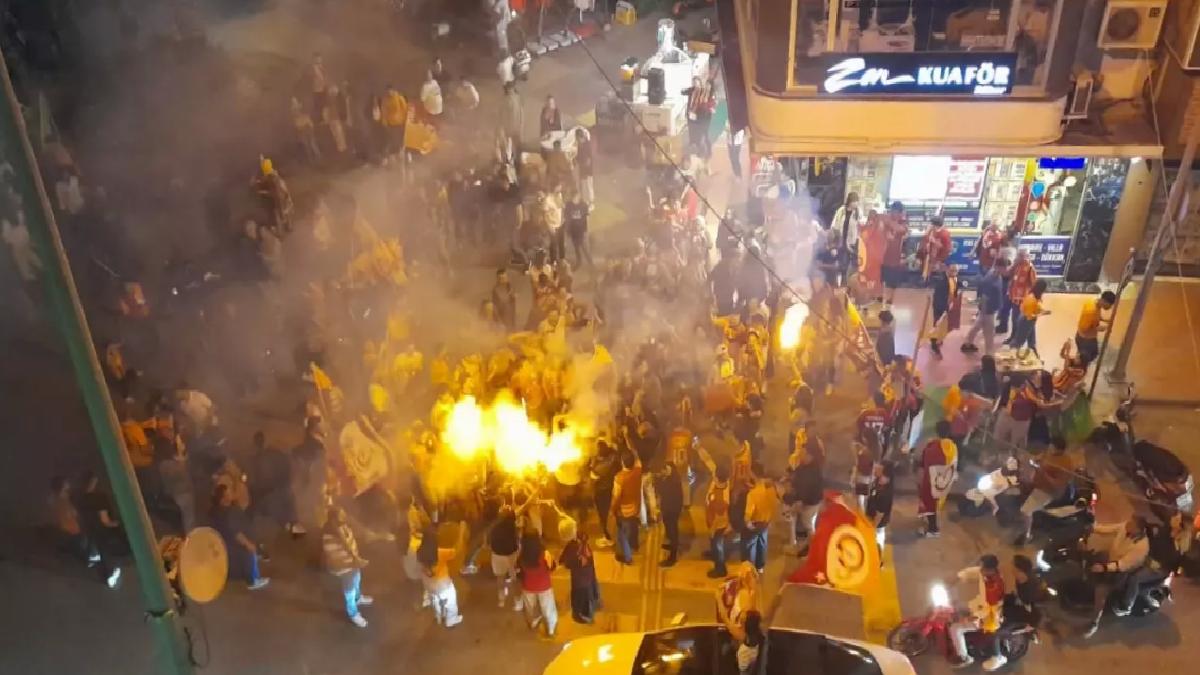 Kuşadası’nda Galatasaray Coşkuyla Kutlandı